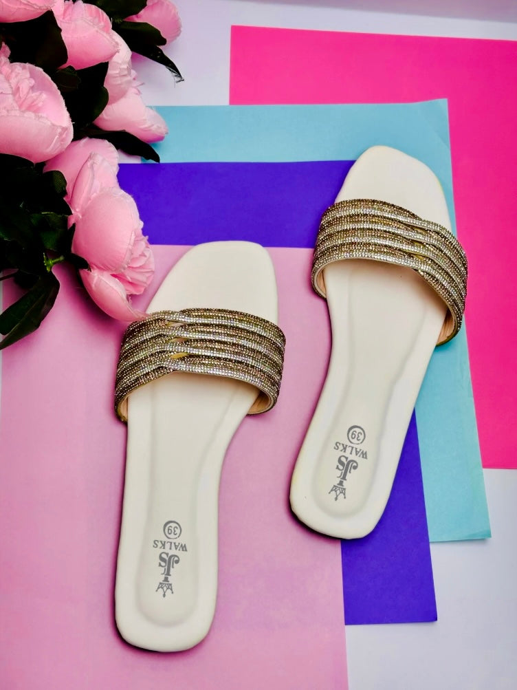 Starlight Flat Sandal