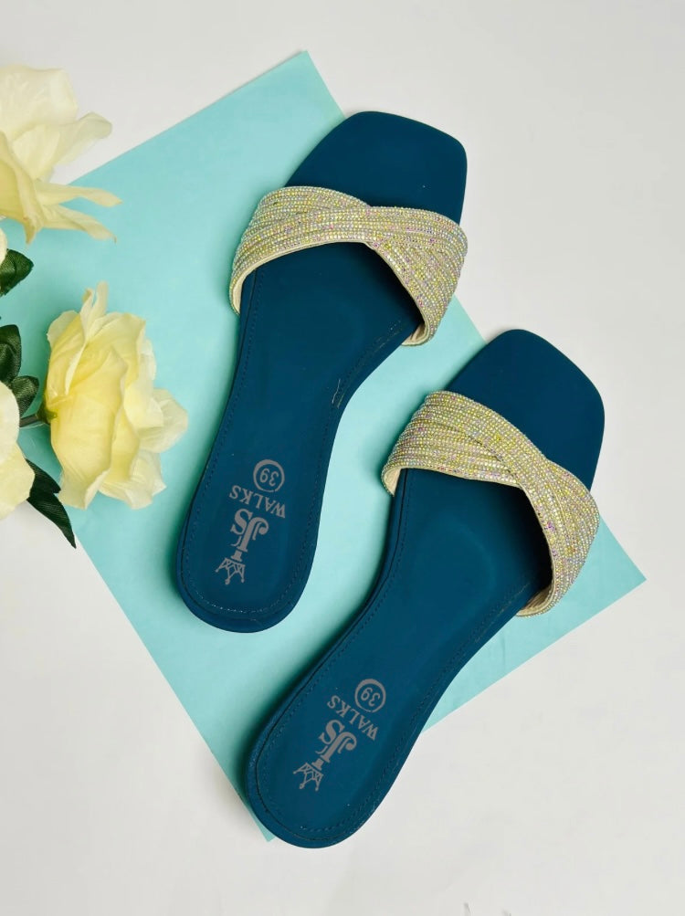 Ferozi Fancy Elegance Slippers